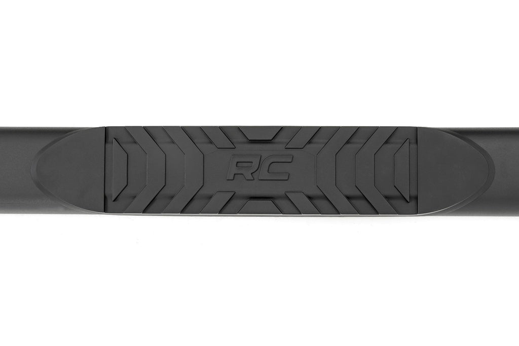 Oval Nerf Step Crew Cab Black Ford F-150 2WD/4WD (2009-2014) Rough Country
