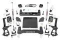 6 Inch Lift Kit Mono Leaf Rear Diesel Chevy Silverado 1500 4WD (25-26) Rough Country