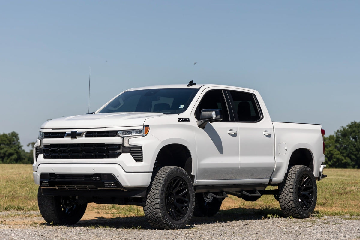 6 Inch Lift Kit Mono Leaf Rear Diesel Chevy Silverado 1500 4WD (25-26) Rough Country