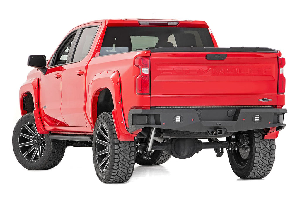 6 Inch Lift Kit Mono Leaf Rear M1 Struts/M1 Chevy Silverado 1500 (22-24) Rough Country