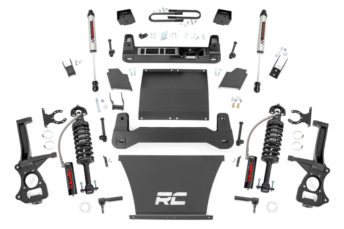 6 Inch Lift Kit Mono Leaf Rear Vertex/V2 GMC Sierra 1500 (25-26) Rough Country
