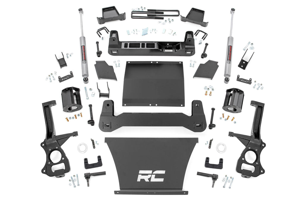 6 Inch Lift Kit Chevy Silverado 1500 4WD (2019-2024) Rough Country