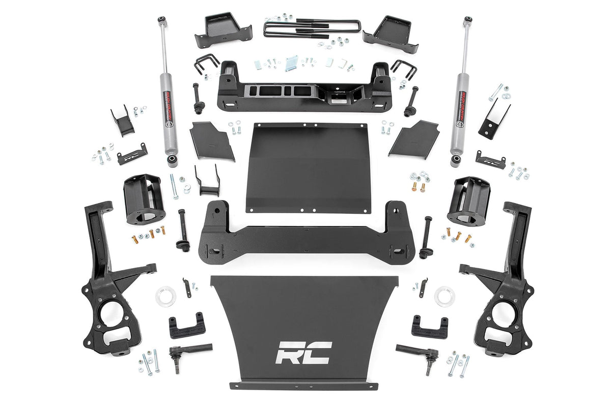 6 Inch Lift Kit Chevy Silverado 1500 4WD (2019-2024) Rough Country
