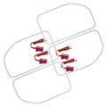 Oracle Ford F250/350 11-16 LED Halo Kit (Square Ring Design) - White