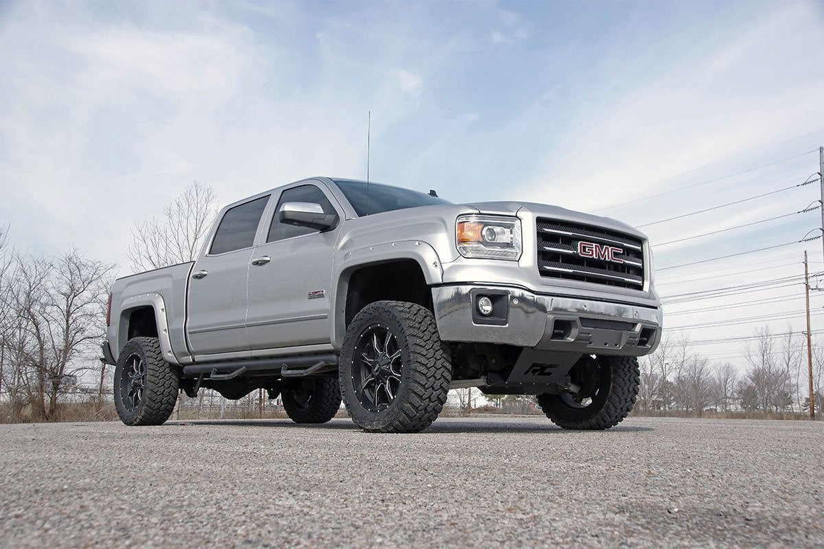 5 Inch Lift Kit Cast Steel N3 Struts Silverado/Sierra 1500 (14-18 & Classic) Rough Country