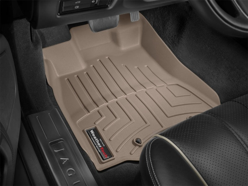 WeatherTech 11+ Jaguar XJ Series Front FloorLiner - Tan