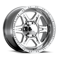 Raceline 886 Renegade 17x9in / 6x139.7 BP / 0mm Offset / 107.95mm Bore - Polished Wheel