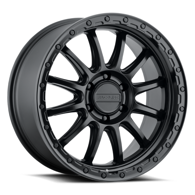 Raceline 960B Alpha 18x9in / 6X139.7 BP / 18mm Offset / 106.1mm Bore - Satin Black
