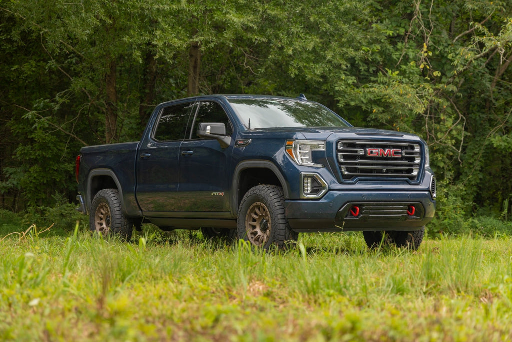 3.5 Inch Lift Kit Vertex Red GMC Sierra 1500 2WD/4WD (2019-2025) Rough Country