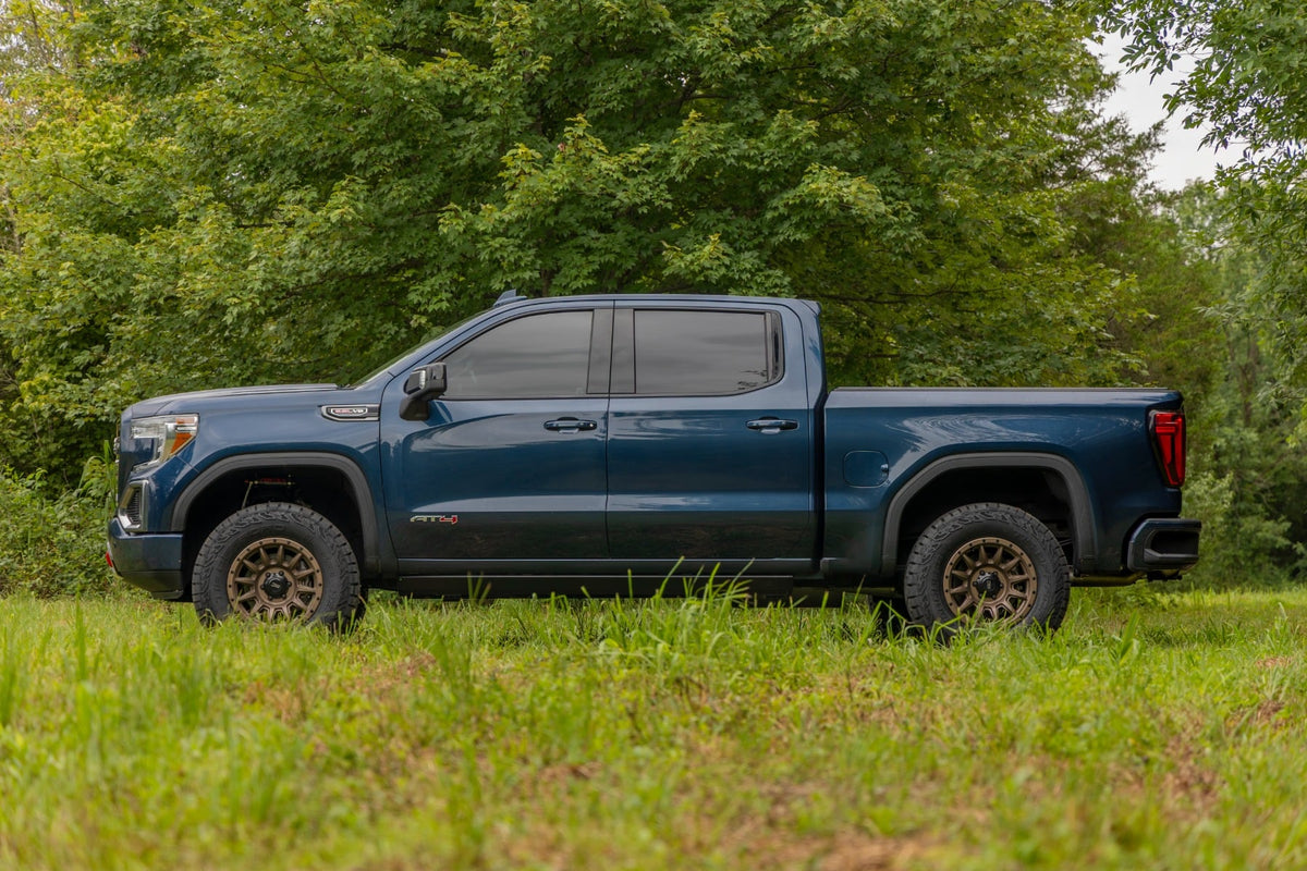 3.5 Inch Lift Kit Vertex Red GMC Sierra 1500 2WD/4WD (2019-2025) Rough Country