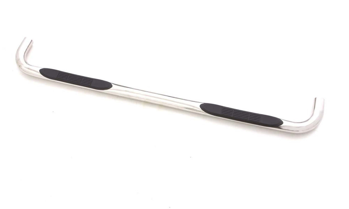 3 Inch Round Bent Nerf Bars Polished Stainless 2004-2008 Ford F-150 SuperCab Lund