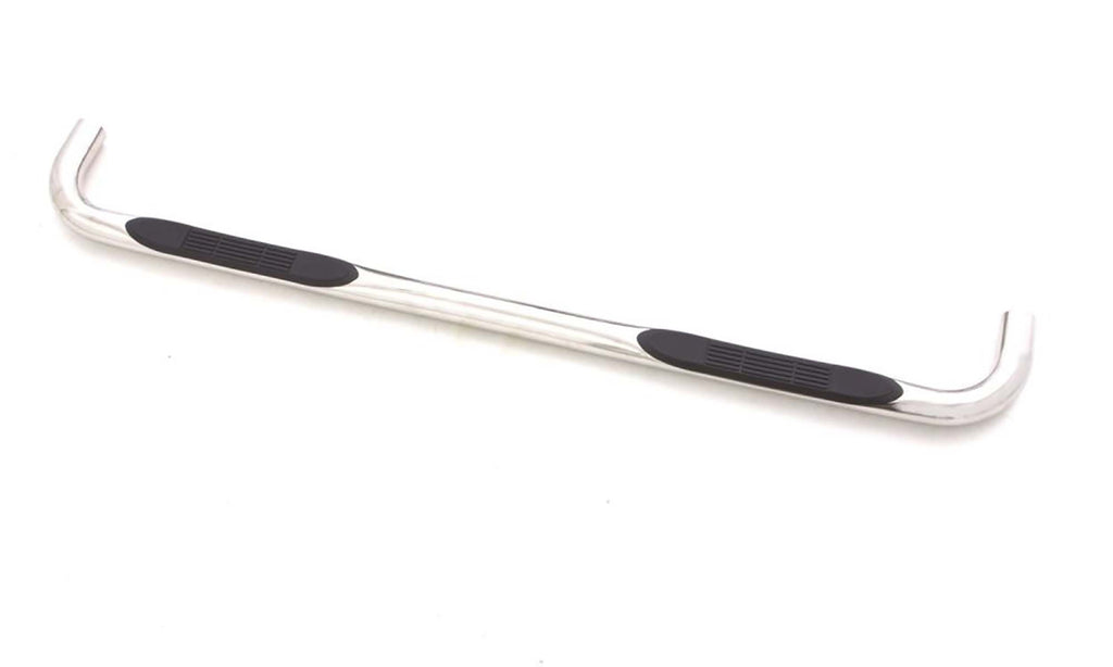 3 Inch Round Bent Nerf Bars Polished Stainless 1999-2016 Ford F-25/F-350 F-450 Super Duty Cab and Chassis Crew Cab Lund