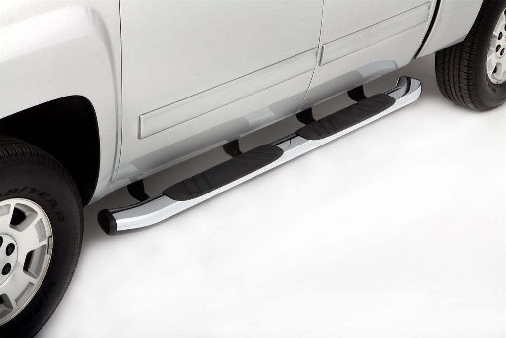 5 Inch Oval Bent Composite Nerf Bars Chrome Lund