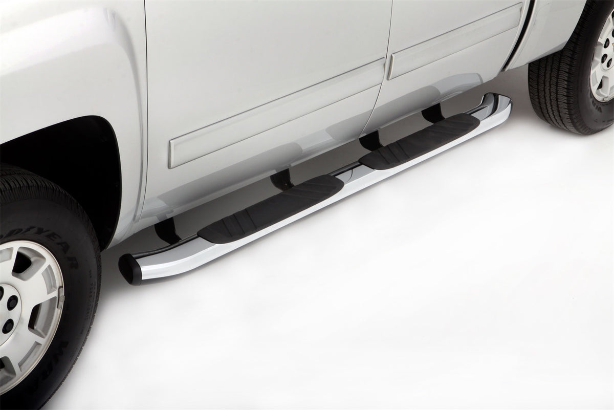 5 Inch Oval Bent Composite Nerf Bars Chrome Lund