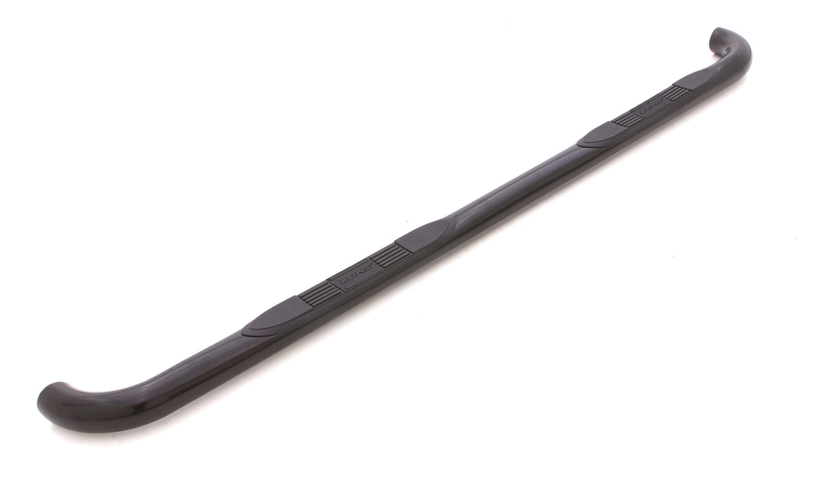 3 Inch Round Bent Nerf Bars Black 2005-2026 Nissan Frontier Crew Cab Lund