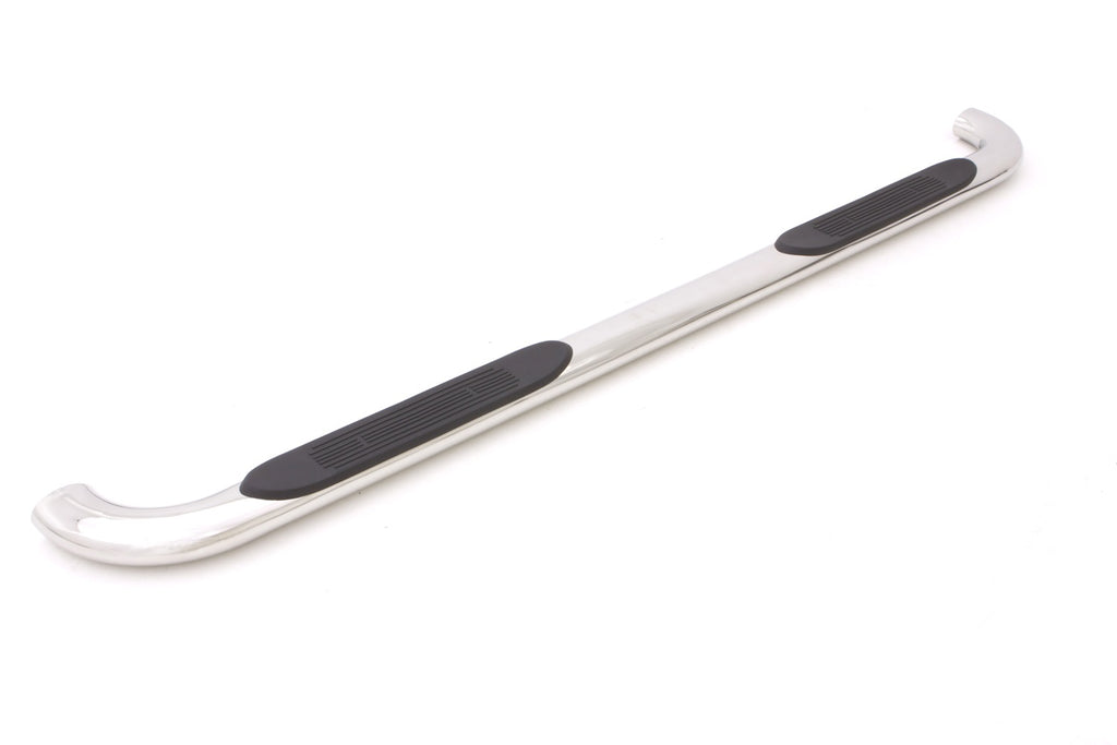 4 Inch Oval Bent Nerf Bars Polished Stainless 2002-2009 Dodge Ram 1500/2500/3500 Quad Cab Lund