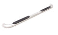 4 Inch Oval Bent Nerf Bars Polished Stainless 2019-2026 Silverado/Sierra 1500/2500/3500 Double Cab Lund