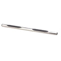 4 Inch Oval Straight Nerf Bars Polished Stainless 2009-2024 Dodge Ram 1500 Crew Cab Lund