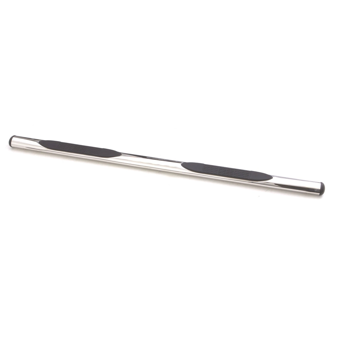 4 Inch Oval Straight Nerf Bars Polished Stainless 2009-2024 Dodge Ram 1500 Crew Cab Lund