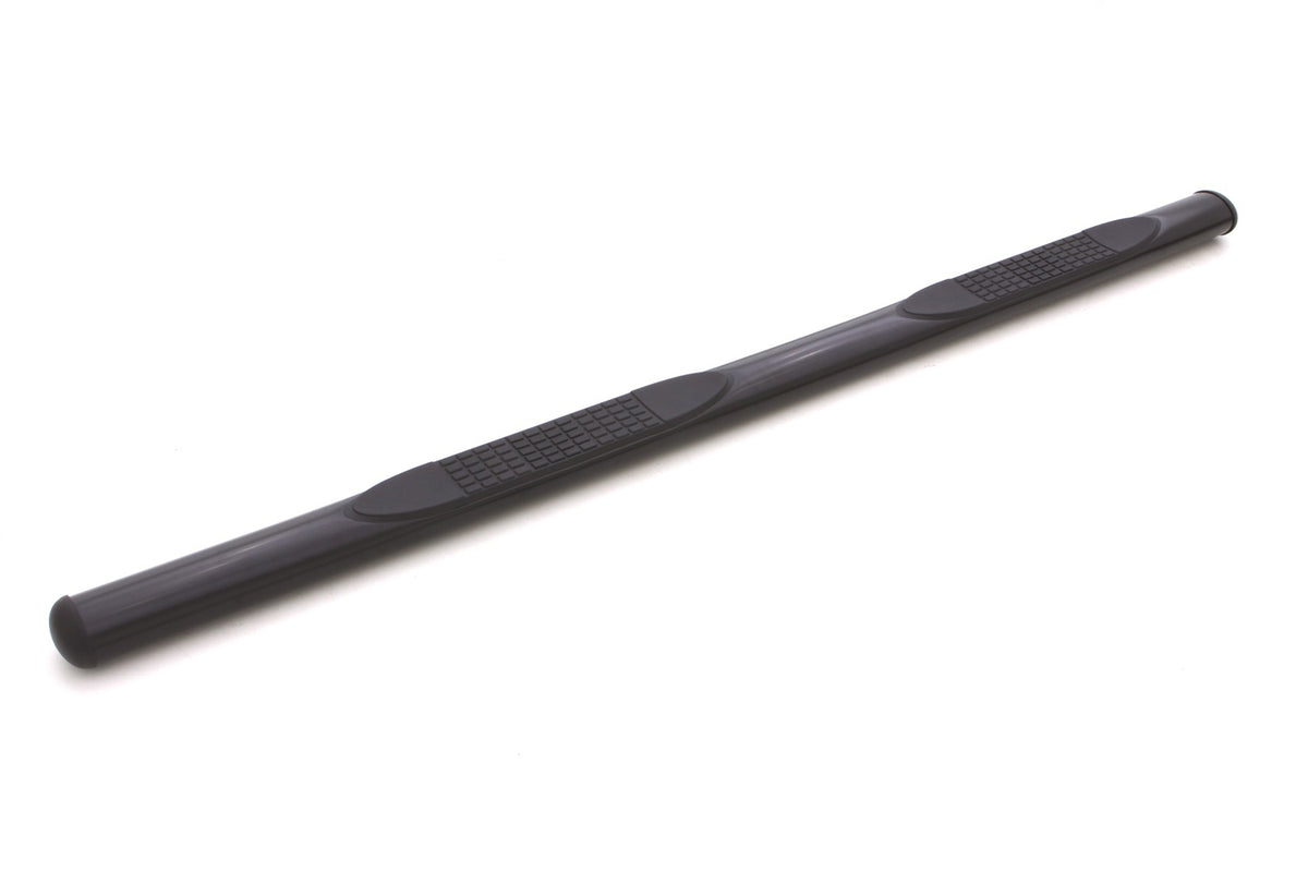 4 Inch Oval Straight Nerf Bars Black 1999-2013 Silverado/Sierra 1500 Extended Cab Lund