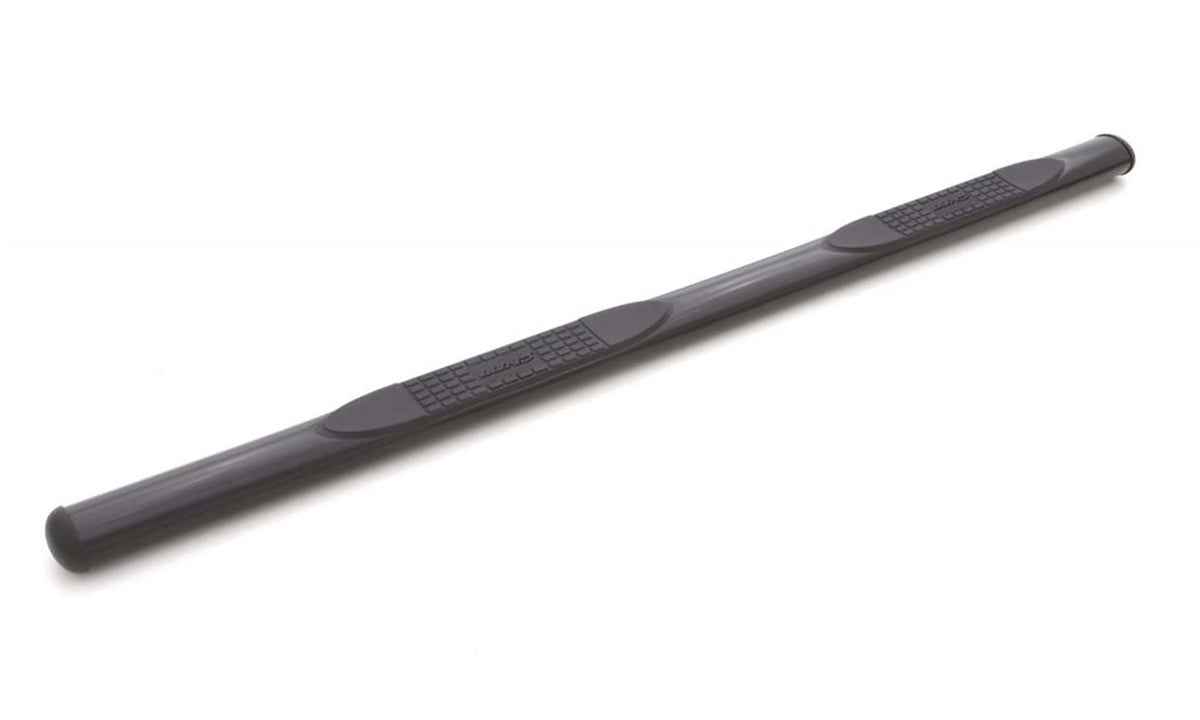 4 Inch Oval Straight Nerf Bars Black 2015-2025 Ford F-150 SuperCrew Cab Lund
