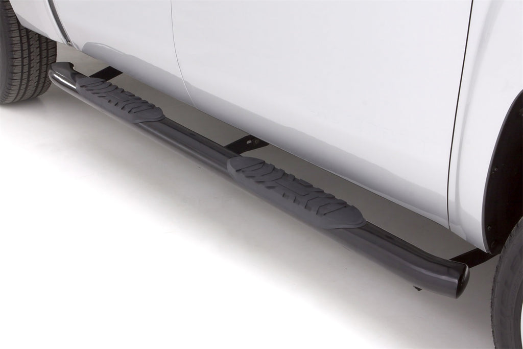 5 Inch Oval Curved Nerf Bars Black 2010-2025 Ram 2500/Ram 3500 Mega Cab Lund