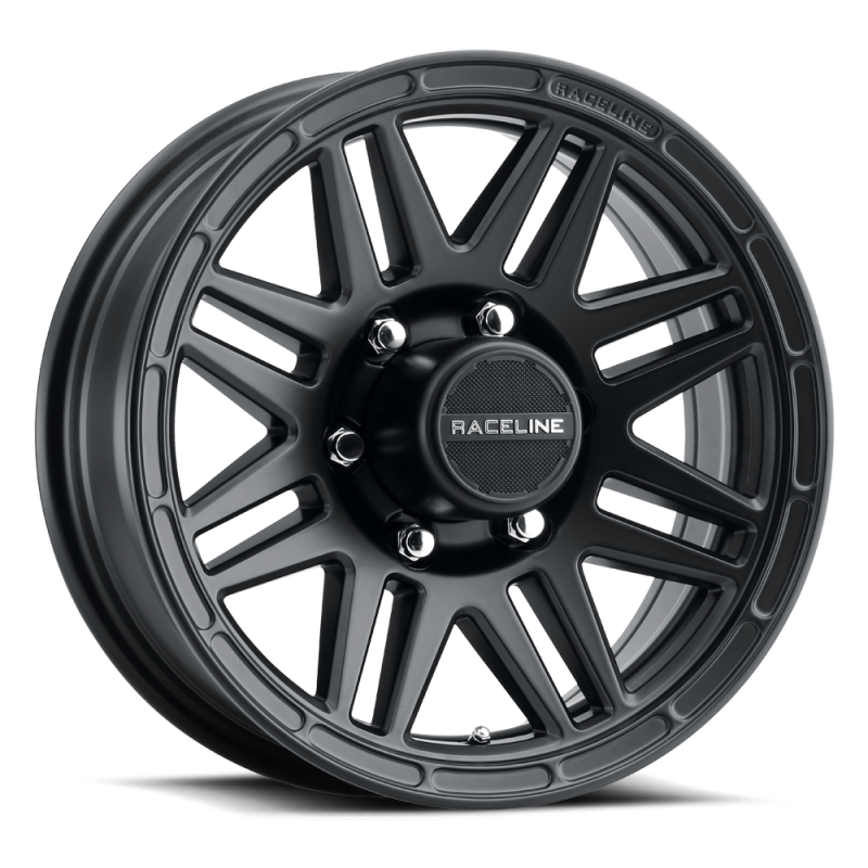 Raceline 944B Outlander 16x6in / 8x165.1 BP / 0mm Offset / 4.90mm Bore - Satin Black Wheel