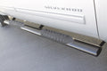 5 Inch Oval Straight Nerf Bars Polished Stainless 2001-2014 Silverado/Sierra 2500/3500 Crew Cab Lund