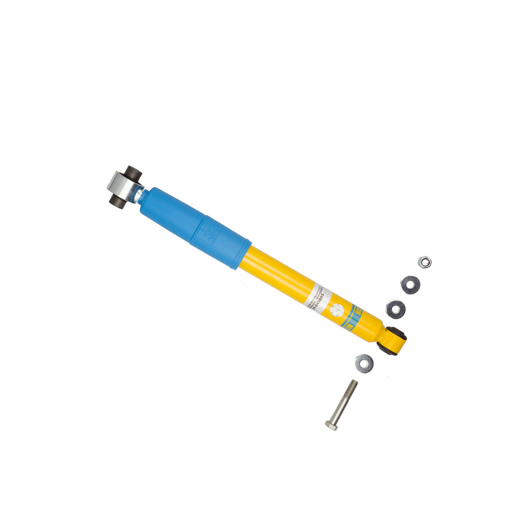 Suspension Shock Absorber Eye 12.1mm/Eye 12.1mm Yellow Paint Monotube Non-Adjustable B6 Performance Bilstein