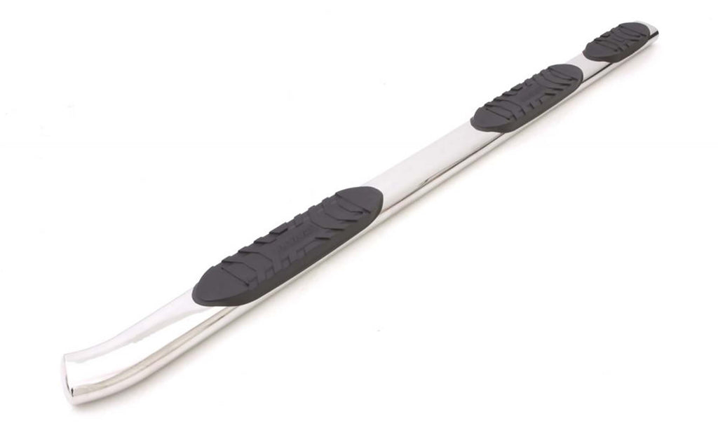 5 Inch Oval Wheel-To-Wheel Nerf Bars Polished Stainless 2019-2026 Silverado/Sierra 1500 Crew Cab 79.4 Bed Lund