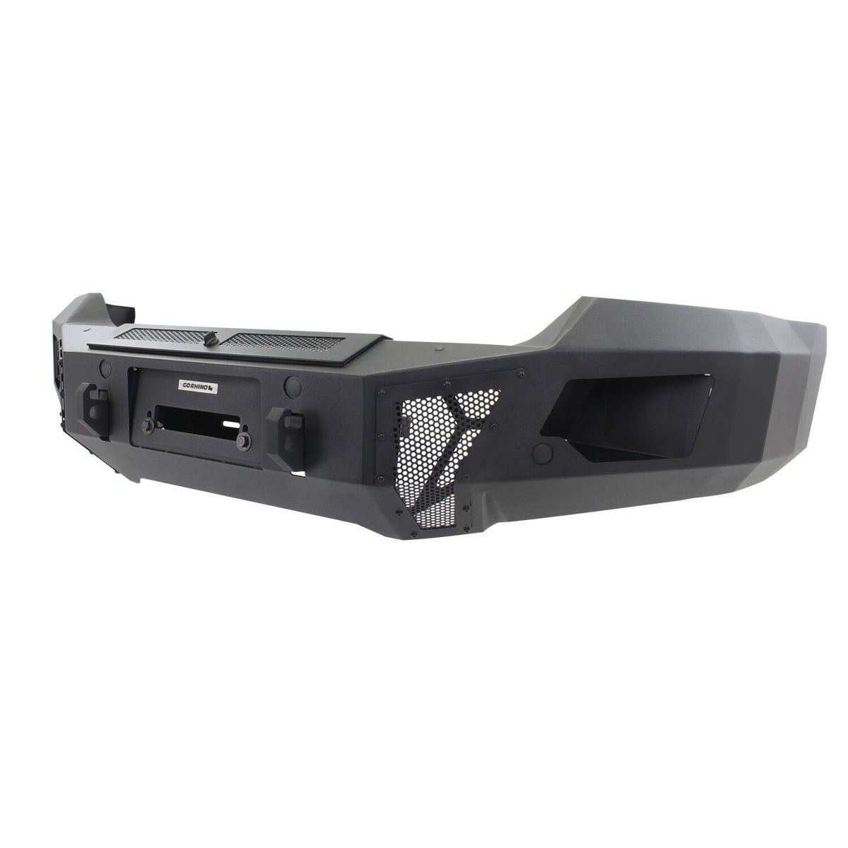 BR6 Front Bumper Replacement Textured Black 2016-2018 Silverado 1500 Go Rhino