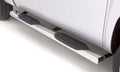 6 Inch Oval Straight Nerf Bars Polished Stainless 2019-2026 Silverado/Sierra 1500/2500/3500 Crew Cab Lund