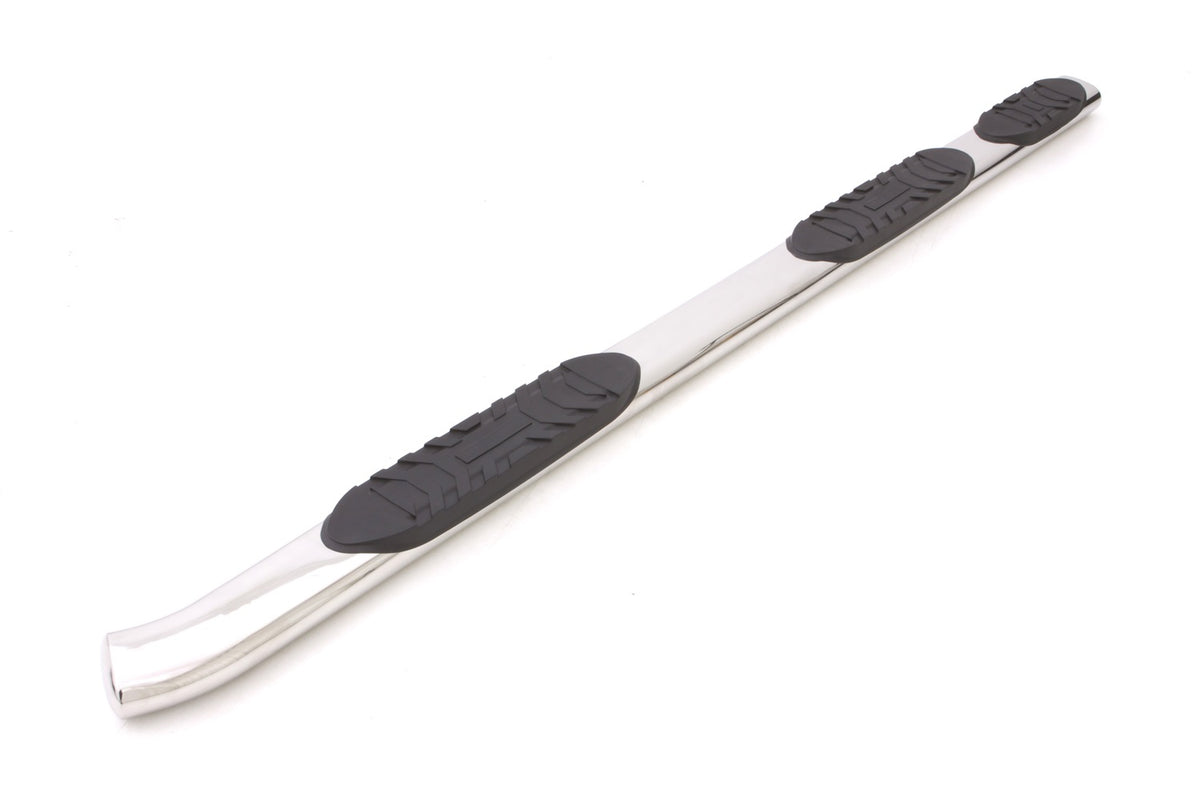 5 Inch Oval Wheel-To-Wheel Nerf Bars Polished Stainless 1999-2016 Ford F-250/F-350 Super Duty Crew Cab 81.8 Bed Lund