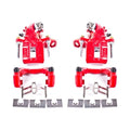 Power Stop 06-11 Acura CSX Rear Red Calipers w/Brackets - Pair