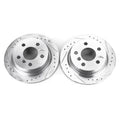 Power Stop 14-19 Mini Cooper Rear Evolution Drilled & Slotted Rotors - Pair
