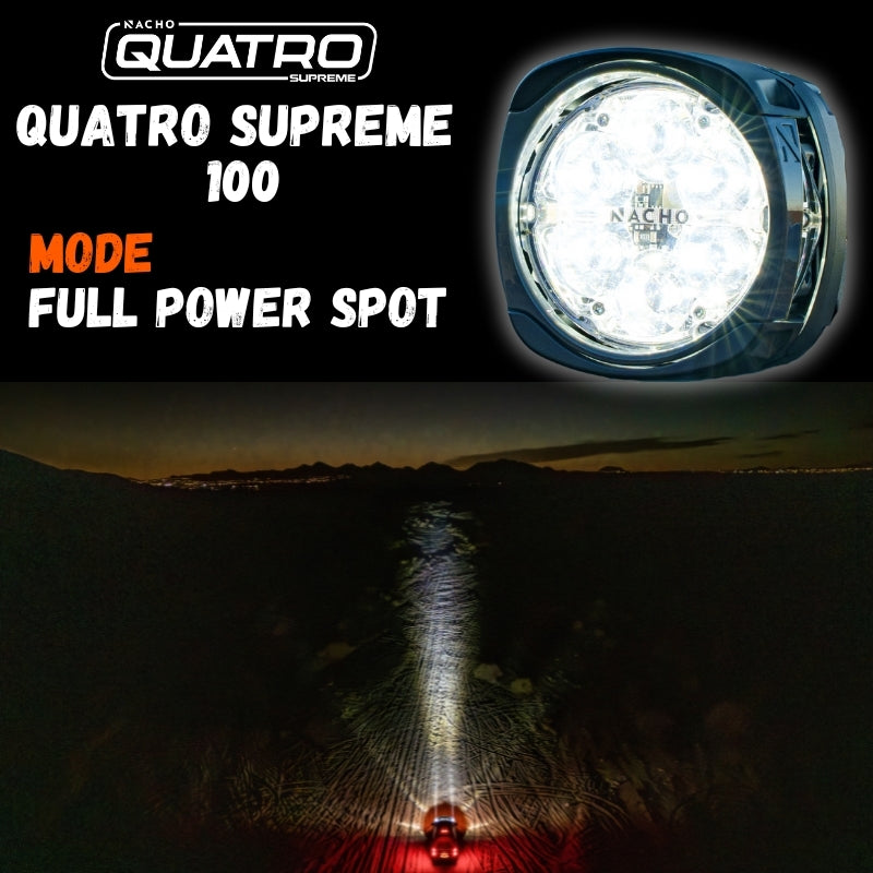 Nacho Lighting Quatro Off-Road 4in. Supreme 100 Lights