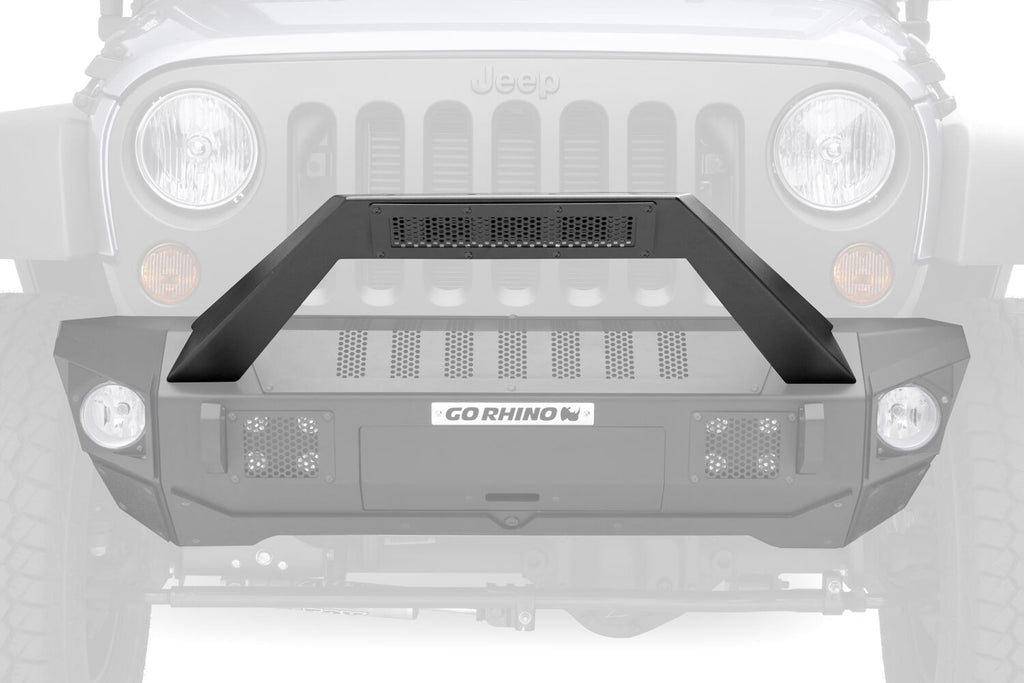 Trailline 30 Light Mount Bar Textured Black 2007-2026 Jeep Wrangler JK/JL 2020-2025 Jeep Gladiator Go Rhino