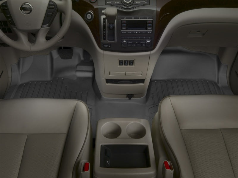 WeatherTech 11+ Nissan Quest Front FloorLiner - Black