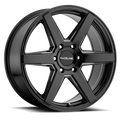 Raceline 156B Surge 16x6.5in / 5x130 BP / 45mm Offset / 84.1mm Bore - Black & Milled Wheel