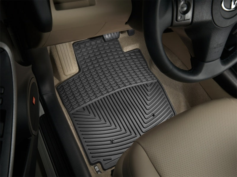 WeatherTech 06-12 Toyota RAV4 (4 dr New Body) Front Rubber Mats - Black