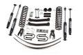 Zone Offroad 84-01 Jeep XJ 4.5in Kit w/Dana35 Axle