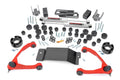 4.75 Inch Lift Kit Combo Red Silverado/Sierra 1500 4WD (07-13) Rough Country
