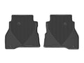 WeatherTech 2020+ Jeep Gladiator Rear Rubber Mats - Black