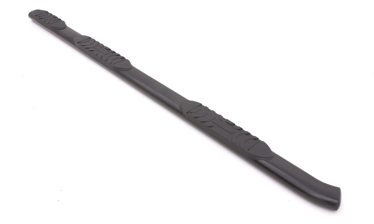 5 Inch Oval Wheel-To-Wheel Nerf Bars Black 2019-2026 Silverado/Sierra 1500 Crew Cab 79.4 Bed Lund