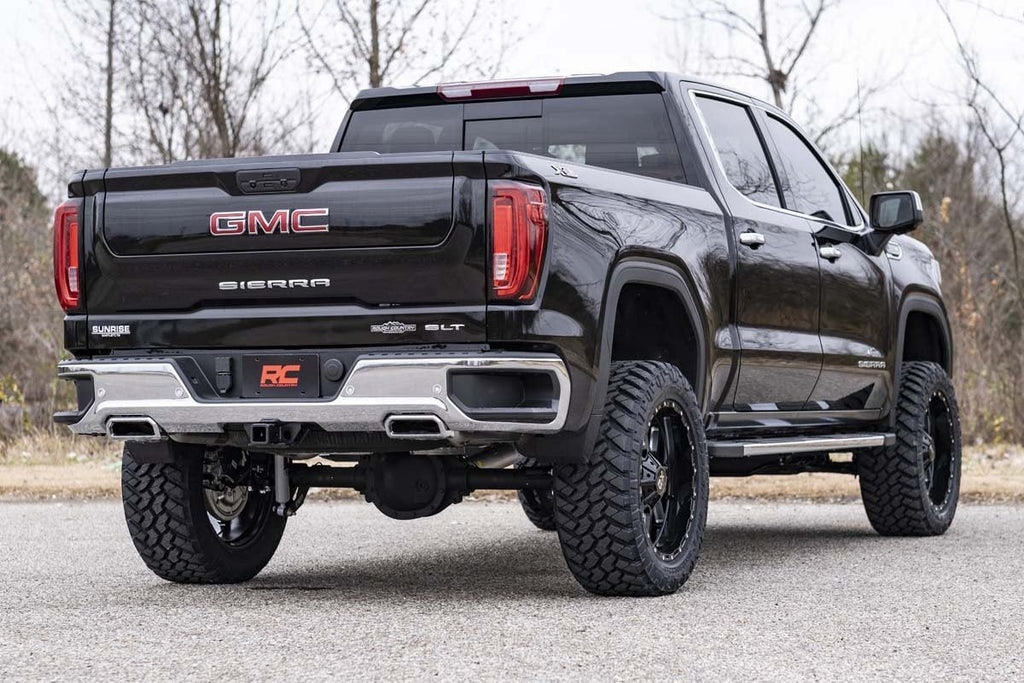 6 Inch Lift Kit Mono Leaf Rear N3 Struts GMC Sierra 1500 2WD/4WD (19-24) Rough Country