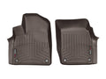 WeatherTech 2017+ Audi Q7 Front FloorLiner - Cocoa