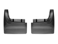 WeatherTech 10-18 Dodge Ram 3500 Dually w/o Fender Flares No Drill Mudflaps - Black