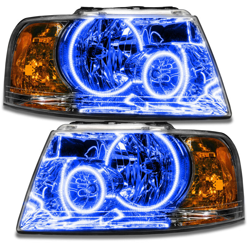 Oracle 03-06 Ford Expedition SMD HL - Chrome - ColorSHIFT w/ 2.0 Controller
