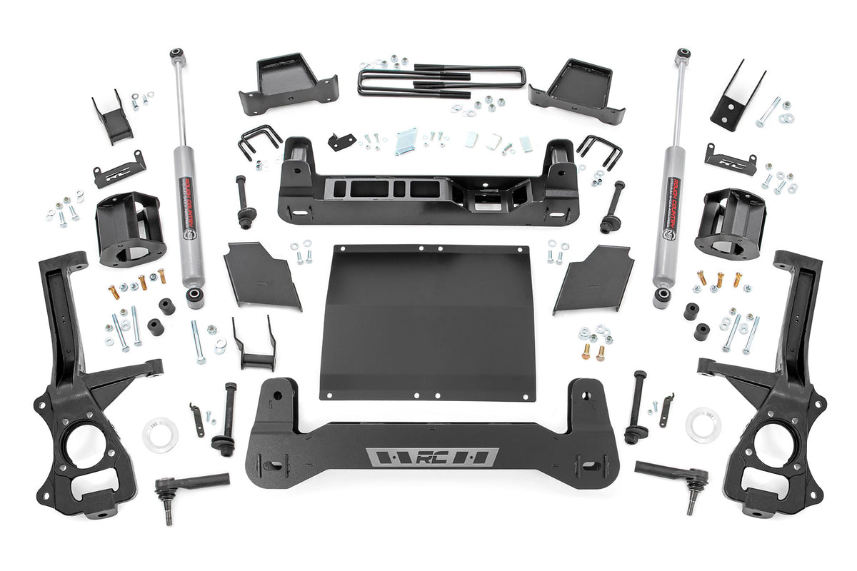 4 Inch Lift Kit Diesel Chevy/GMC Sierra 1500 (19-24)/Silverado 1500 (19-24) Rough Country