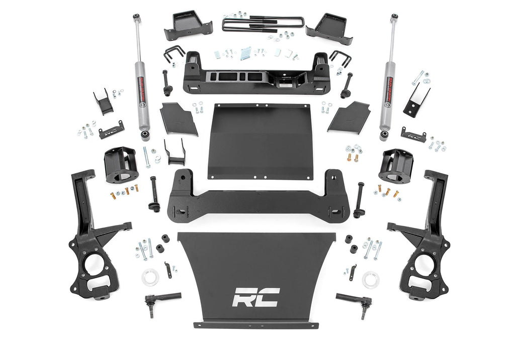 4 Inch Lift Kit AT4/Trailboss Chevy/GMC Sierra 1500 (19-24)/Silverado 1500 (19-24) Rough Country